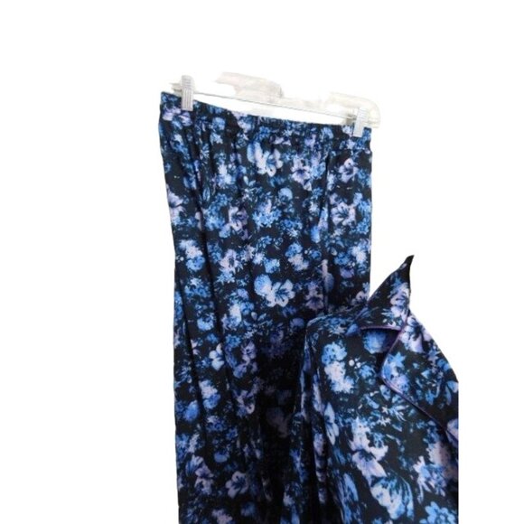 Badgley Mischka Size S Small 2 Piece Floral Soft Knit PJ Set SLEEP Pajamas - Picture 3 of 3